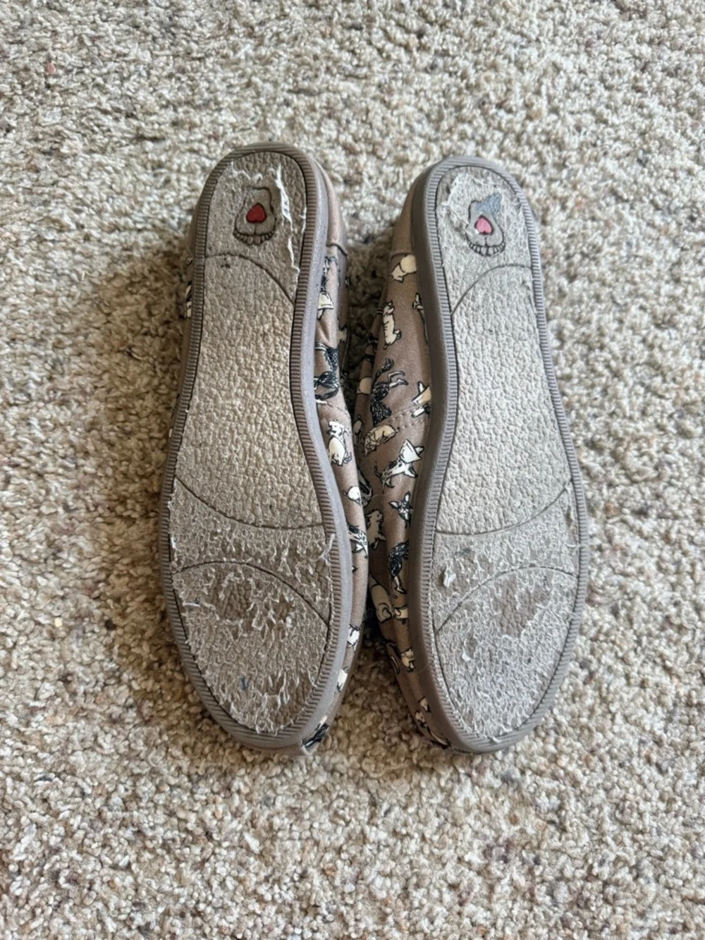 Sketchers Bobs for Dogs Dog Print Shoes - Picture 3 of 5